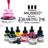 ST Museo Black Drawing Ink with dropper 30 ml