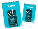 Canson XL Aquarelle Spiral Hard Cover Cold Press Paper Book , Sketchbook , 300 Gr , 34 Sheets