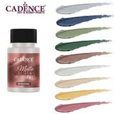 Cadence Matt Metallic Acrylic Paint 50 ml ( 21 Shades )