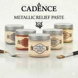 Cadence Metallic Relief Paste 150 ml ( 5 shades avail)