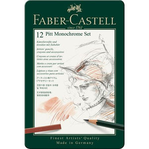 Faber Castell Pitt Monochrome Sets ( 4 sizes )
