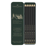 Faber Castell Pitt Graphite Matt Pencil  Set of 6 pc in Tin box