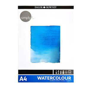 Daler Rowney Simply Watercolor Paper Pad, 190 gr, 12 sheets