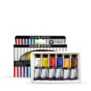 Daler Rowney Designers Gouache Profesional Set of 6 x 15ml tubes