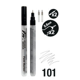 Daler Rowney FW Mixed Media Empty Paint Marker 0.8mm Technical Set 101