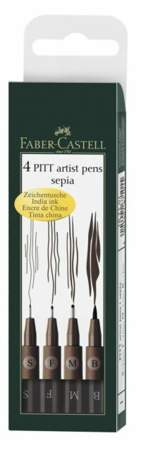 Faber Castell Pitt Artist Pen Sets