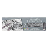 Cretacolor Monolith Graphite Woodless Pencil Pocket Set of 6 in tin box