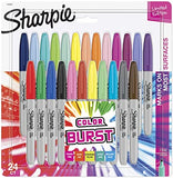 Sharpie Color Burst Marker set of 24 , Fine Point