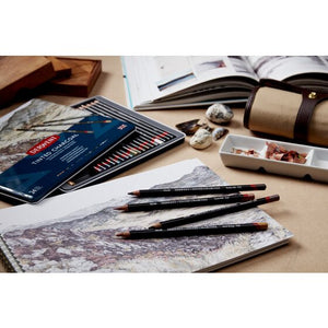 Derwent Tinted Charcoal Pencil Set