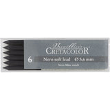 Cretacolor Nero Mine Artistic Lead  5.6 mm (Packet of 6) (2 types)