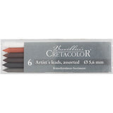 Cretacolor Artist lead set 5.6 mm , Mix Set of 6 pc