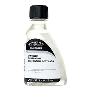 Winsor & Newton English Distilled Turpentine  250 ml Bottle