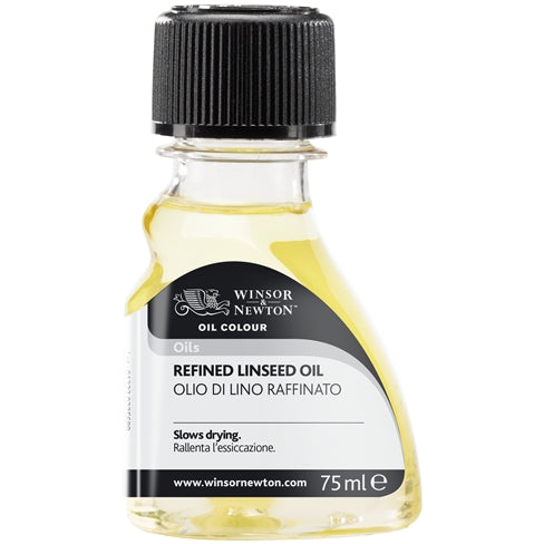 Winsor & Newton Refined Linseed Oil 75 ml & 250 ml
