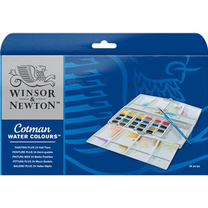 Cotman Water Color Cake Set (Set of 24 Half Pan)