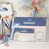 Canson XL Aquarelle Sketch Pad for Watercolor 300 gr, Spiral (30 Sheets)
