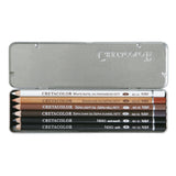 Cretacolor Oil base artist Pencil Set of 6 pc