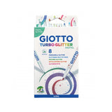 Giotto Turbo Glitter Marker Set (Set of 8)
