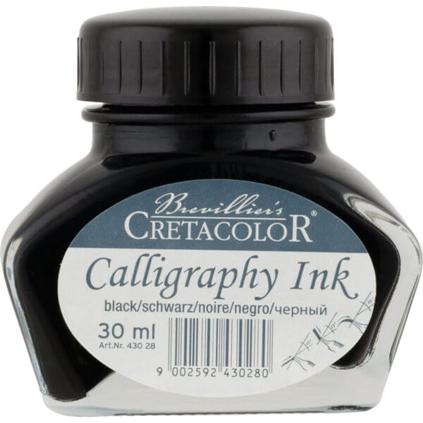 Cretacolor Calligraphy Ink 30 ml (Black)