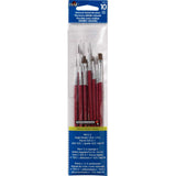 Plaid Natural Detail Brush Set of 10 pc