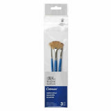 Winsor & Newton High Quality Synthetic Mix Design Cotman Sr 111 Brush Set of 3 pc