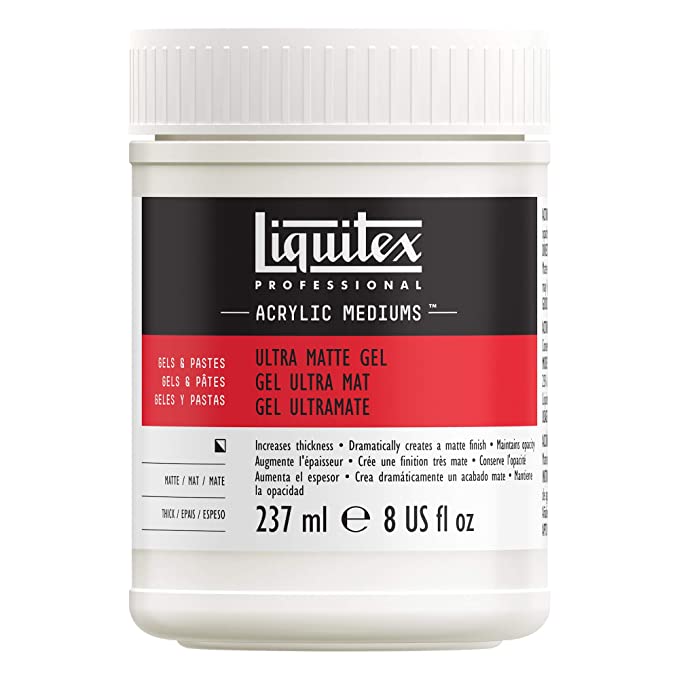 Liquitex Ultra Matt Gell Medium 237 ml Jar for Acrylic