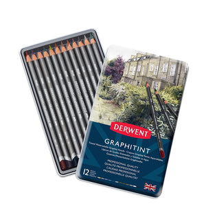 Derwent Graphatint Pencil Set ( colored soluble graphite pencil )
