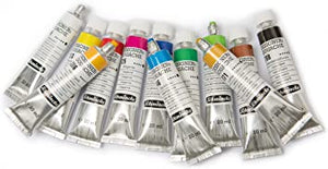 Schmincke Finest Artists Gouache Set of 10 x 60 ml tubes