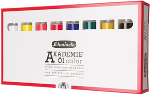 Schmincke Finest Artists Oil Color Set of 8 x 20 ml tubes
