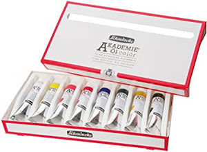 Schmincke Finest Artists Oil Color Set of 8 x 20 ml tubes