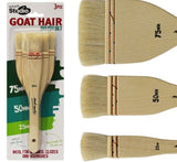 Mont Marte Studio Goat Hair Brush Set 3Pc