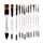 Keep Smiling Artist Mix Brush Set of 12 pc