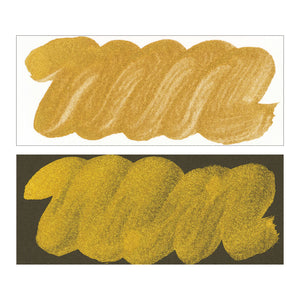 Zig Kuretake Mica Drawing Ink, GOLD and SILVER