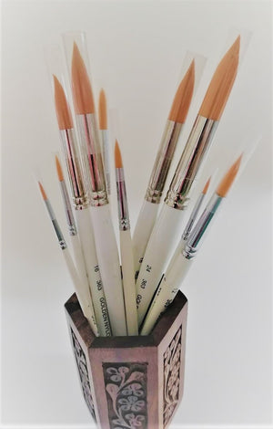 Golden Nylon Brush Sr 363 for Water and Acrylic