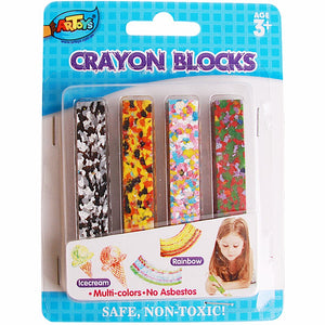 Colored Crayon Block