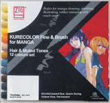 Kuretake  Kurecolor Fine & Brush for Manga