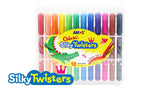 Amos Colorix Silky Twister Crayon ( set of 12 )