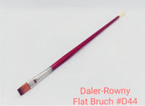 Daler Rowney Flat Watercolor Brush,  Long Handle , Sr. Dalon D44