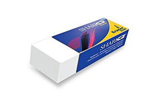 Shark Eraser White    2 Sizes