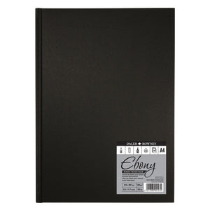 Daler Rowney  Ebony Artist's Hard Binding Sketch Book (48 Sheets)