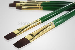 Winsor & Newton Extra Fine Acrylic/Oil Color Brush Flat