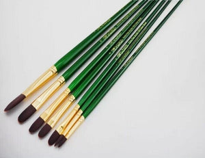 Winsor & Newton Extra Fine Acrylic/Oil Color Brush Filbert