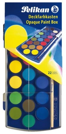 Pelikan Opaque Watercolor Paint Box Set of 22
