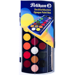 Pelikan Opaque Watercolor Paint Box Set of 22