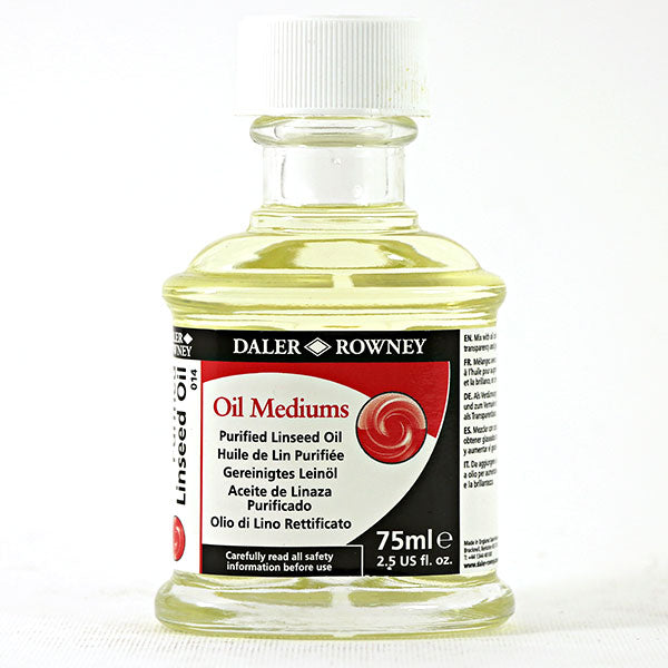 Daler Rowney  Purified Linseed Oil ( 4 sizes )