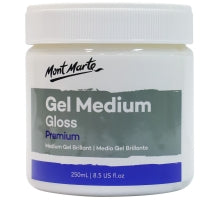 Monte Marte Premium Gloss Gel Medium Tube 250 ml
