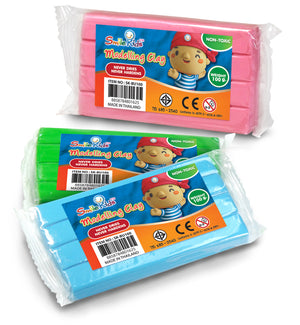 Modelling Clay ( Plastishine Colored )  100 gr