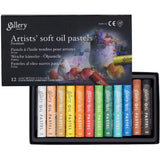 Mungyo Gallery Artists' Soft Oil Pastels Set of 24 Colours,  MOPV-24 