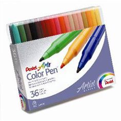 Pentel Arts Color Pen ( Marker Set )