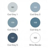 Winsor & Newton Pigment Marker Set of 6 (Cool Greys)