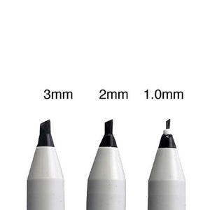 Zig Oblique-cut Calligraphy Pen - Set of 3